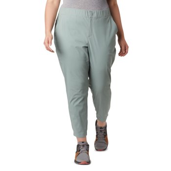 Columbia Firwood Camp II Plus Size, Pantalones Verdes Claro Para Mujer | 758134-YZQ